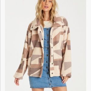Billabong Sherpa Pattern Jacket